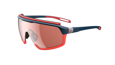 evil eye traileye ng pro Sportbrille – dark blue matt – LST® active silver M – Seitenansicht