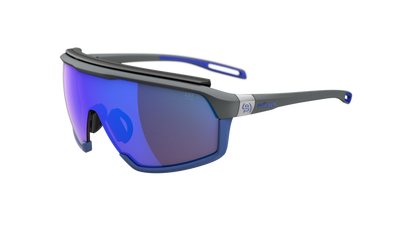evil eye traileye ng pro Sportbrille – dark grey matt – LST® active blue M – Seitenansicht