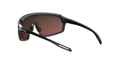 evil eye traileye ng pro Sportbrille – black matt – LST® active red M – Rückansicht
