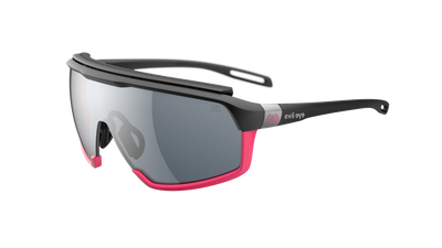 evil eye traileye ng pro Sportbrille – black matt – LST® grey silver M – Seitenansicht