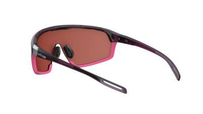 evil eye traileye ng Sportbrille – blackberry transparent – LST® active silver M – Rückansicht