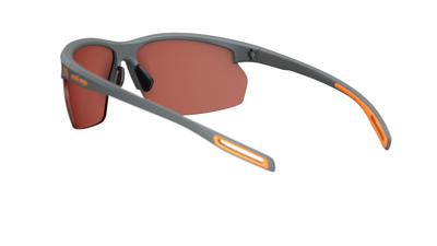 evil eye epyx-x ng Sportbrille – dark grey matt – LST® grey silver M – Rückansicht