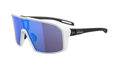 evil eye roadsense Sportbrille – white matt – LST® active blue M – Seitenansicht