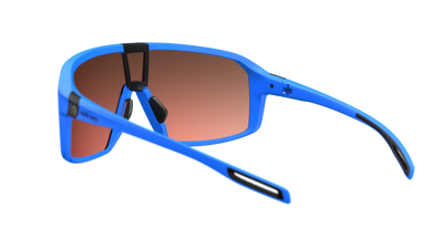 evil eye roadsense Sportbrille – neon blue matt – LST® active blue M – Rückansicht