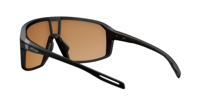 evil eye roadsense Sportbrille – black matt – LST® VARiO blue-green M – Rückansicht