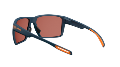 evil eye seaside Sportbrille – dark blue matt – LST® active silver M – Rückansicht