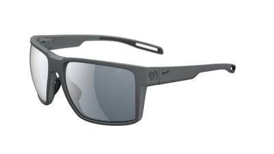 evil eye seaside Sportbrille – dark grey matt – LST® grey silver M – Seitenansicht
