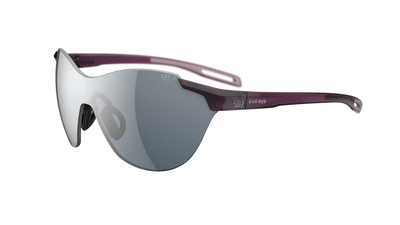 evil eye vistair-f Sportbrille – blackberry transparent – LST® grey silver M – Seitenansicht