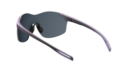 evil eye vistair-d Sportbrille – grey violet metallic – LST® grey silver M – Rückansicht