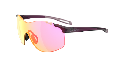 evil eye vistair-d Sportbrille – blackberry transparent – LST® VARiO purple M – Seitenansicht