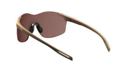 evil eye vistair-d Sportbrille – bronze metallic – LST® contrast silver M – Rückansicht
