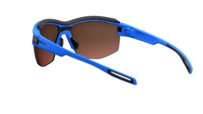 evil eye pathline pro Sportbrille – neon blue matt – LST® active blue M – Rückansicht