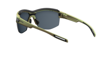 evil eye pathline pro Sportbrille – dynamic green matt – LST® grey silver M – Rückansicht