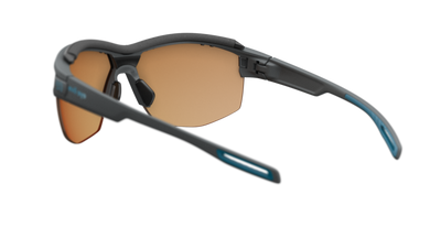 evil eye pathline pro Sportbrille – dark grey matt – LST® VARiO blue-green M – Rückansicht