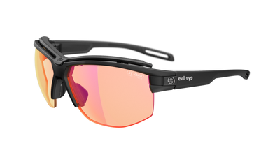 evil eye pathline pro Sportbrille – black matt – LST® VARiO purple M – Seitenansicht