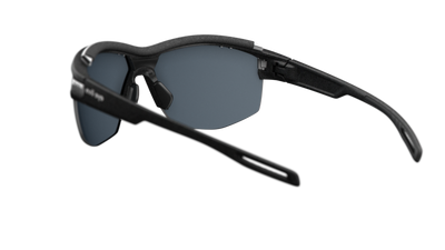 evil eye pathline pro Sportbrille – night sky black matt – LST® grey silver M – Rückansicht