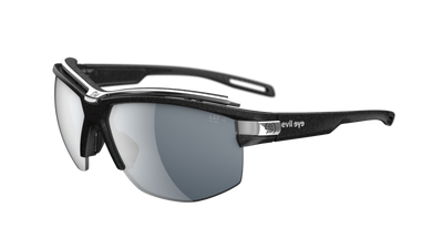evil eye pathline pro Sportbrille – night sky black matt – LST® grey silver M – Seitenansicht