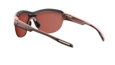 evil eye pathline.f pro Sportbrille – rose metallic – LST® active silver M – Rückansicht