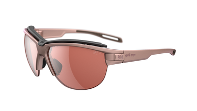evil eye pathline.f pro Sportbrille – rose metallic – LST® active silver M – Seitenansicht