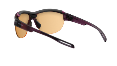 evil eye pathline.f pro Sportbrille – blackberry transparent – LST® VARiO purple M – Rückansicht