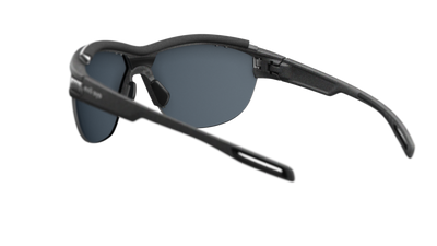 evil eye pathline.f pro Sportbrille – night sky grey matt – LST® grey silver M – Rückansicht