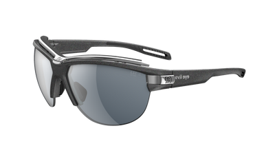 evil eye pathline.f pro Sportbrille – night sky grey matt – LST® grey silver M – Seitenansicht
