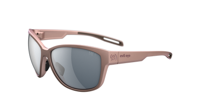 evil eye pika Sportbrille – rose metallic – LST® grey silver M – Seitenansicht
