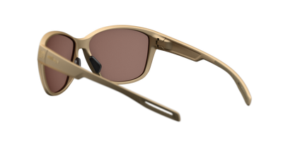 evil eye pika Sportbrille – bronze metallic – LST® contrast silver M – Rückansicht