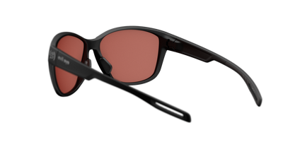 evil eye pika Sportbrille – black matt – LST® active silver M – Rückansicht