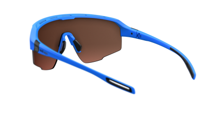evil eye trailsense Sportbrille – neon blue matt – LST® active blue M – Rückansicht