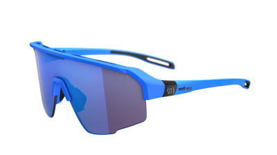 evil eye trailsense Sportbrille – neon blue matt – LST® active blue M – Seitenansicht