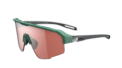 evil eye trailsense Sportbrille – raw green matt – LST® active silver M – Seitenansicht