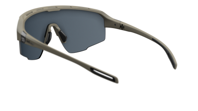 evil eye trailsense Sportbrille – stone grey matt – LST® grey silver M – Rückansicht