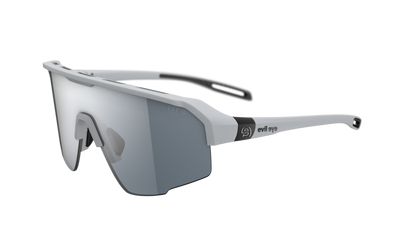evil eye trailsense Sportbrille – moonstone grey matt – LST® grey silver M – Seitenansicht