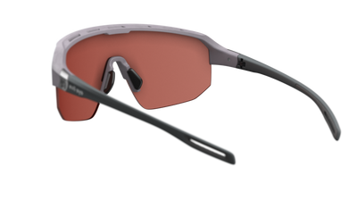 evil eye trailsense II Sportbrille – raw purple ash matt – LST® active silver M – Rückansicht