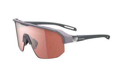 evil eye trailsense II Sportbrille – raw purple ash matt – LST® active silver M – Seitenansicht
