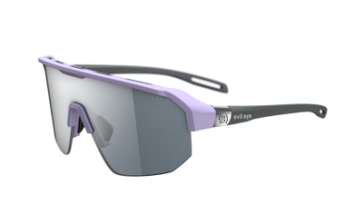 evil eye trailsense II Sportbrille – grape matt – LST® grey silver M – Seitenansicht
