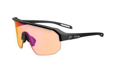 evil eye trailsense II Sportbrille – black matt – LST® VARiO purple M – Seitenansicht