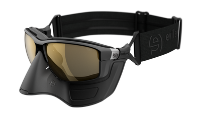 evil eye elate extreme Sportbrille – black matt – space M – Seitenansicht