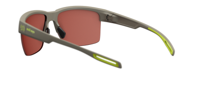 evil eye coastline Sportbrille – stone grey matt – LST® active silver M – Rückansicht