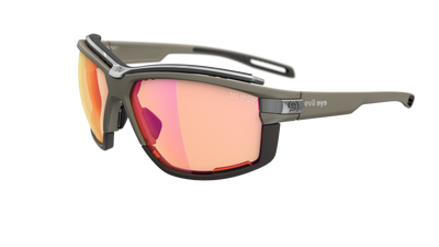 evil eye pathline air pro Sportbrille – stone grey matt – LST® VARiO purple M – Seitenansicht