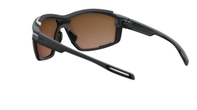 evil eye pathline air pro Sportbrille – dark grey matt – LST® active red M – Rückansicht
