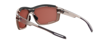 evil eye pathline air pro Sportbrille – rosé transparent – LST® active silver M – Rückansicht