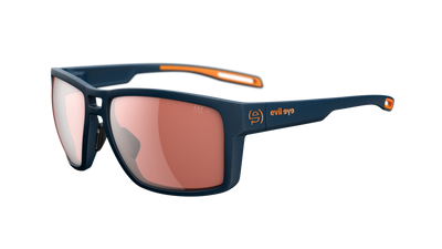 evil eye offshore Sportbrille – dark blue matt – LST® active silver M – Seitenansicht