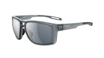 evil eye offshore Sportbrille – aqua grey transparent – LST® grey silver M – Seitenansicht