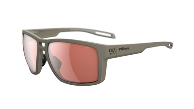 evil eye offshore Sportbrille – stone grey matt – LST® active silver M – Seitenansicht