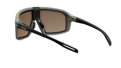 evil eye e-sense next Sportbrille – forest green matt – LST® eVARiO – Rückansicht