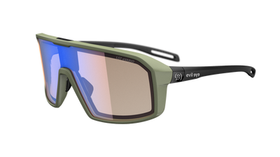 evil eye e-sense next Sportbrille – forest green matt – LST® eVARiO – Seitenansicht