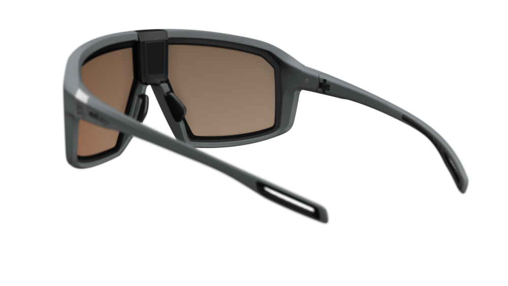 evil eye e-sense next Sportbrille – dark grey matt – LST® eVARiO – Rückansicht