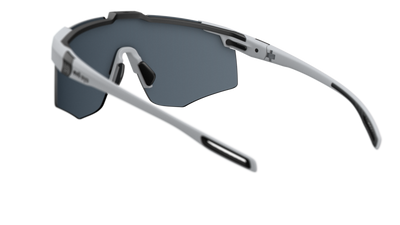 evil eye speedsense Sportbrille – dark grey matt – LST® active red M – Rückansicht